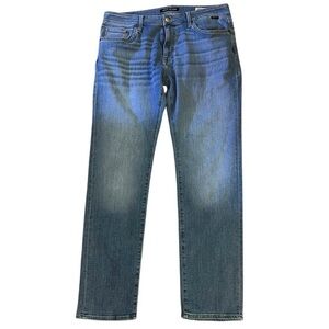 NWOT MAVI “Marcus” Slim Straight Leg Light Wash Men's Blue Jeans, 33x32